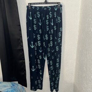 NHL Seattle Kraken Print Men's Joggers Pajama Pants